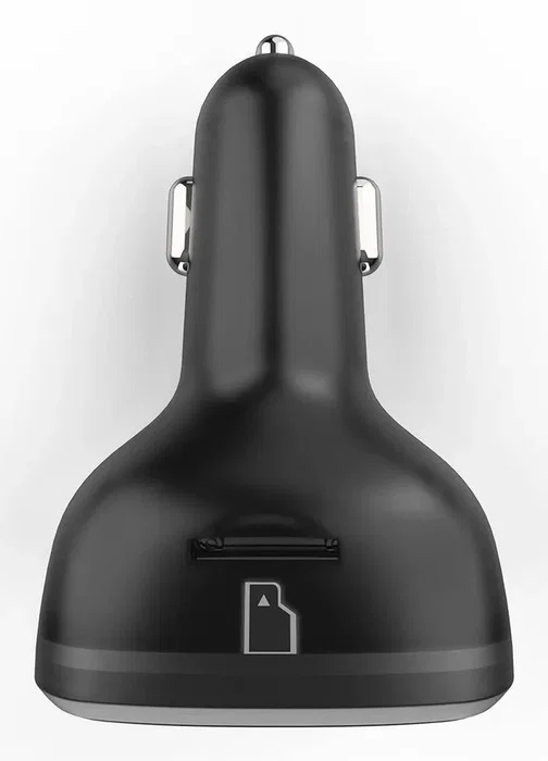 Energy Sistem Car FM Talk Transmisor Bluetooth para Coche con USB, microSD, Asistente de Voz y Carga, Negro