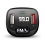 Energy Sistem Emisor FM Coche Bluetooth 455577 Inalámbrico con Micrófono Negro