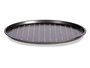 Kinvara Bandeja para Horno de Pizza Antiadherente Gris Acero Carbono 32x32x1.5 cm (Set de 24)