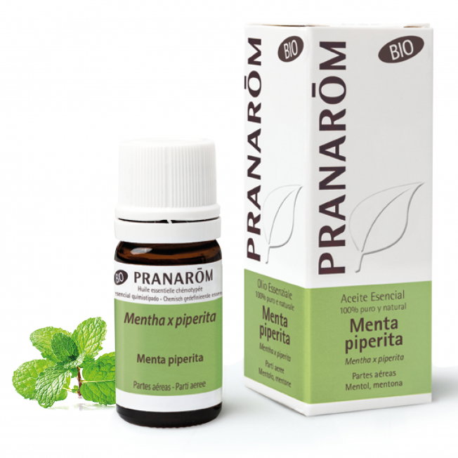 Pranarom Aceite esencial de Menta Piperita BIO 5 ml Pranarom Aceite esencial de Menta Piperita BIO 5 ml