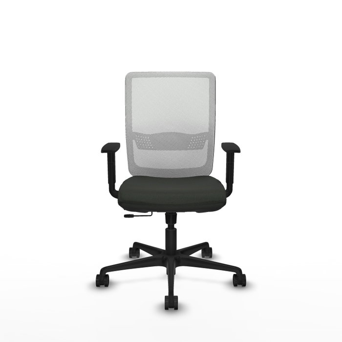 PIQUERAS Y CRESPO Silla de oficina Haches con mecanismo Sincro/Traslack, Negro/Blanco PIQUERAS Y CRESPO Silla de oficina Haches con mecanismo Sincro/Traslack, Negro/Blanco
