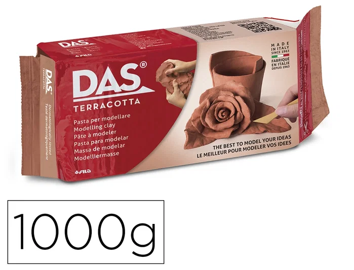 DAS Pasta para Modelar Terracota 1 kg