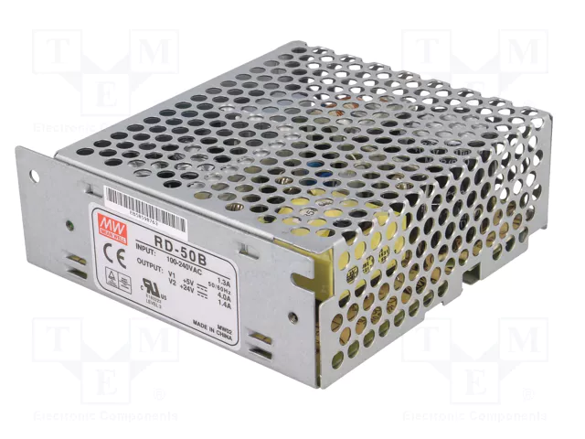 MEAN WELL RD-50B Alimentador de impulso 53,6W MEAN WELL RD-50B Alimentador de impulso 53,6W