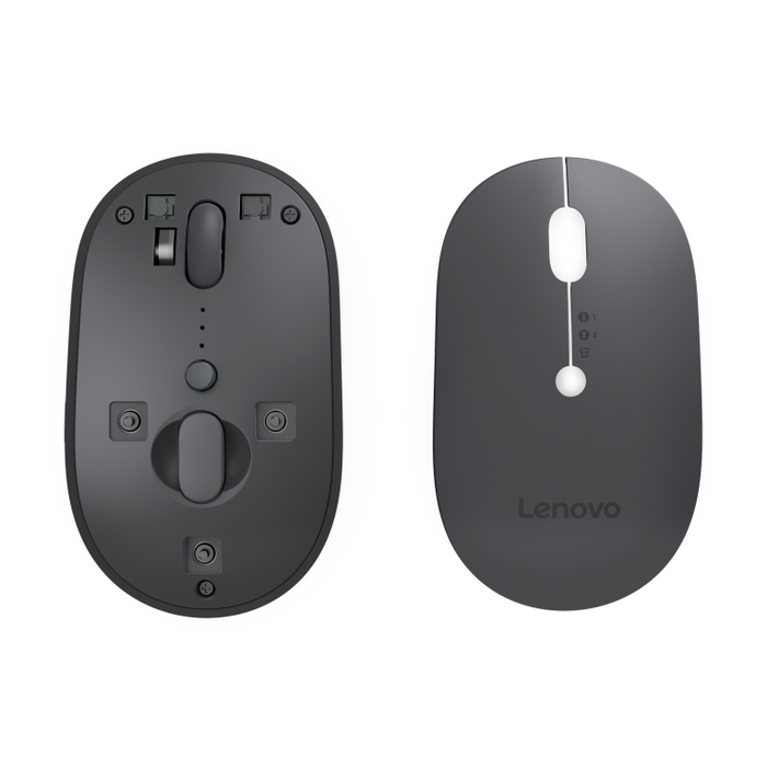 Lenovo 4Y51R29290 Ratón Óptico Inalámbrico USB-C Bluetooth Ambidextro Universal 2400 DPI 5 Botones Negro