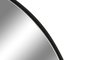 DKD Home Decor Espejo Moderno Negro Dorado 3 x 132 x 56.5 cm Hierro Cristal