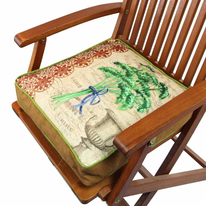 Aberto Design YM1157 Cojín de Algodón y Poliéster 42x42 cm para Sofá o Cama, Elegante y Cómodo