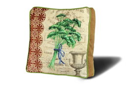 Aberto Design YM1157 Cojín de Algodón y Poliéster 42x42 cm para Sofá o Cama, Elegante y Cómodo