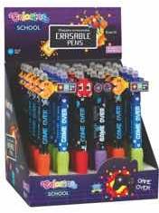 COOLPACK Set de 36 Bolígrafos Borrables Game Over