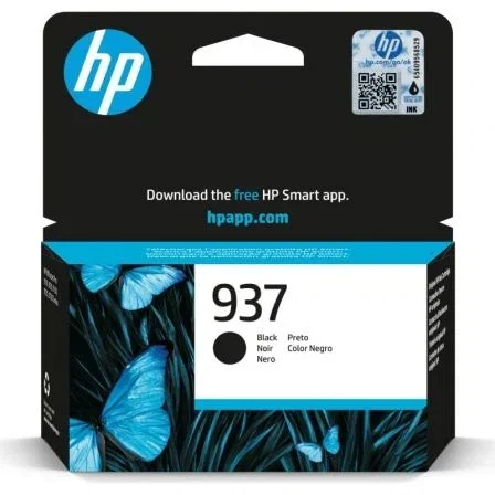 HP Cartucho de Tinta Original 937 Negro