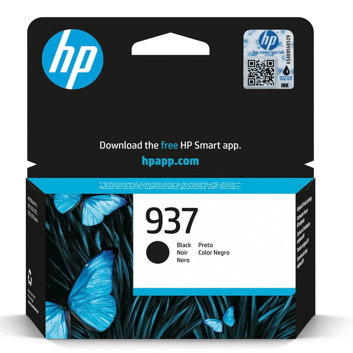 HP Cartucho de Tinta Original 937 Negro