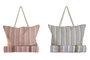 DKD Home Decor Set de 2 Bolsos de Poliéster con Esterilla