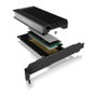 ICY BOX IB-PCI214M2-HSL Tarjeta de expansión PCIe 4.0 x4 a M.2 NVMe