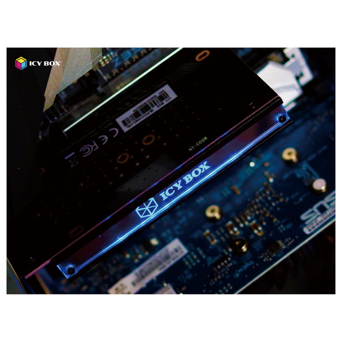 ICY BOX IB-PCI214M2-HSL Tarjeta de expansión PCIe 4.0 x4 a M.2 NVMe ICY BOX IB-PCI214M2-HSL Tarjeta de expansión PCIe 4.0 x4 a M.2 NVMe