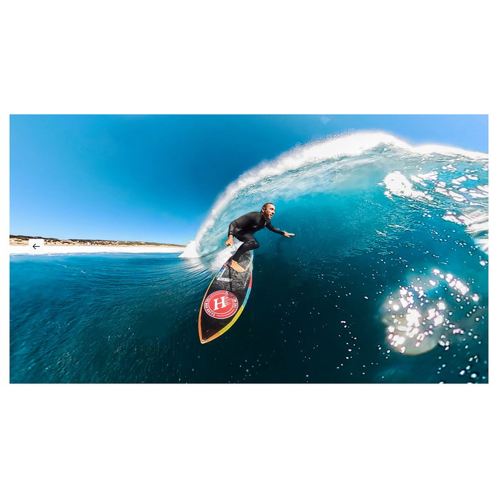 GoPro MAX (2025) Cámara de Acción 360 de 6K Ultra HD y 18 MP, GPS, Wi-Fi, Bluetooth, Resistente al Agua, Negro