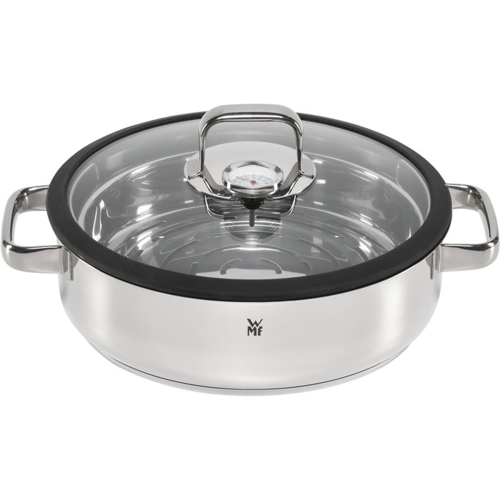 WMF Vitalis Vaporera con tapa de vidrio 28 cm, 5 L