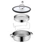 WMF Vitalis Vaporera con tapa de vidrio 28 cm, 5 L