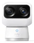 Eufy Solocam S350 - Cámara de Vigilancia Interiores en Formato Bombilla, 4K Doble Lente, Zoom 8x, PTZ 360°, Visión Nocturna, Wi-Fi, Seguridad con IA