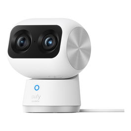 Anker Eufy Indoor Cam S350 - Cámara de Vigilancia Interior, 2K Full HD, Detección de Personas y Sonido, Visión Nocturna, Compatible con Alexa y Google Assistant