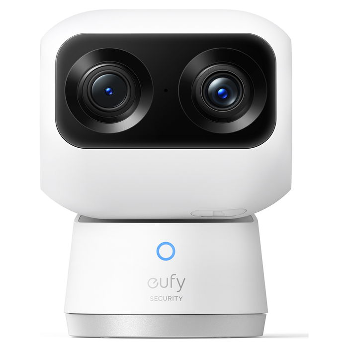 Anker Eufy Indoor Cam S350 - Cámara de Vigilancia Interior, 2K Full HD, Detección de Personas y Sonido, Visión Nocturna, Compatible con Alexa y Google Assistant