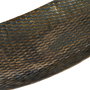 Bandeja Bronce Aluminio Decoración 16,50 X 58 X 13 cm