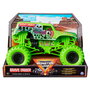 Spin Master 6069137 Monster Jam Grave Digger Camión Monstruo Die Cast Escala 1:24 Réplica Auténtica con Suspensión