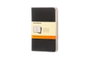 Moleskine Set de 3 Libretas Cahier 9x14 cm Negras Rayadas