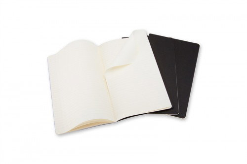 Moleskine Set de 3 Libretas Cahier 9x14 cm Negras Rayadas Moleskine Set de 3 Libretas Cahier 9x14 cm Negras Rayadas