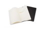 Moleskine Set de 3 Libretas Cahier 9x14 cm Negras Rayadas