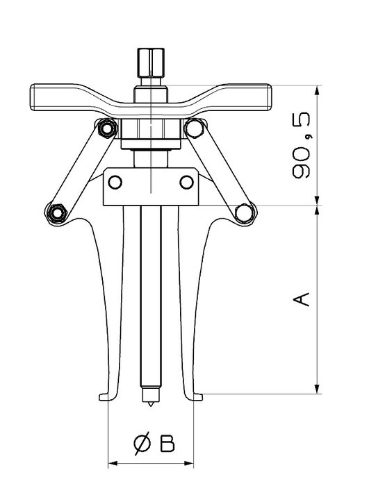 Extractor Ajustable Exterior+Interior Forza 2 Patas Extractor Ajustable Exterior+Interior Forza 2 Patas