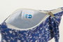 DKD Home Decor Neceser Boho Azul Marino Amarillo 6 Unidades 6 x 13 x 17 cm