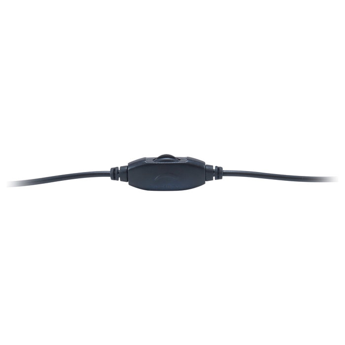 Equip Auriculares Estéreo con Micrófono Flexible y Adaptador Negro Equip Auriculares Estéreo con Micrófono Flexible y Adaptador Negro