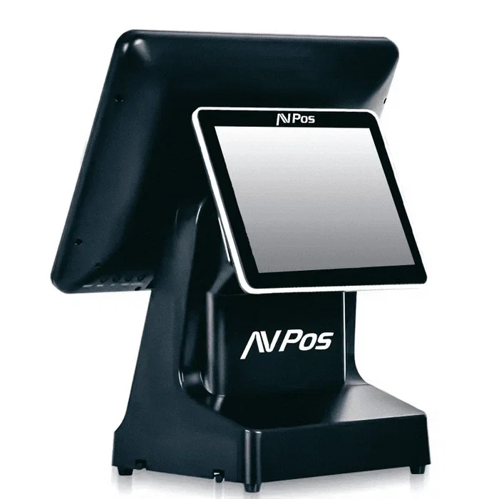 Avpos K6000 TPV Táctil con Impresora Integrada, 2ª Pantalla 9,7, Intel i5, 8GB RAM, 128GB SSD