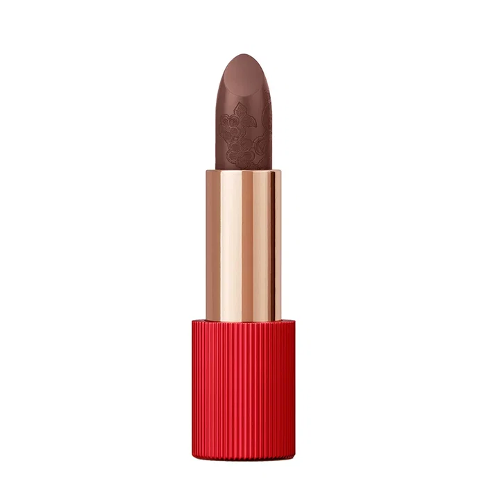 La Perla Matte Silk Lipstick - #112 - Tiramisu Red La Perla Matte Silk Lipstick - #112 - Tiramisu Red