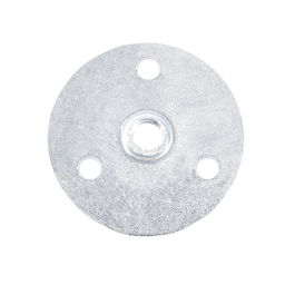 Q&Q Placa Metal Red D46 Rosca M10 Zincado P/Pata