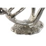 DKD Home Decor Figura de Aluminio Padre y Niño Plateado 25x8x14 cm