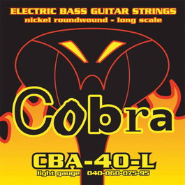 Juego de Cuerdas Cobra para Bajo Electrico Light