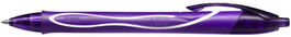 Roller Gel Rt. Bic Gelocity Quick Dry 0.7 Mm Purpura (Set de 12)