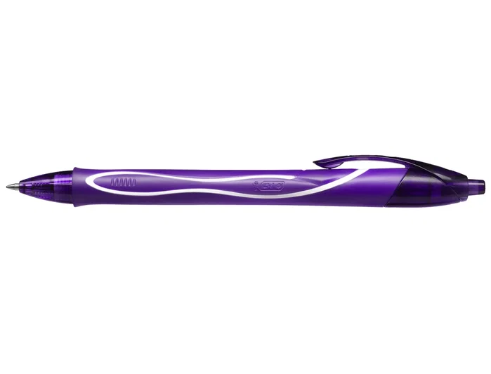 BIC Gelocity Quick Dry Retráctil Púrpura (Set de 12) BIC Gelocity Quick Dry Retráctil Púrpura (Set de 12)