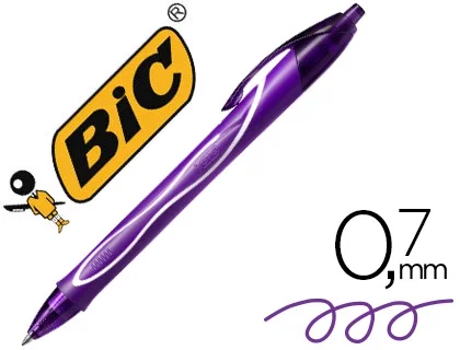 BIC Gelocity Quick Dry Retráctil Púrpura (Set de 12) BIC Gelocity Quick Dry Retráctil Púrpura (Set de 12)