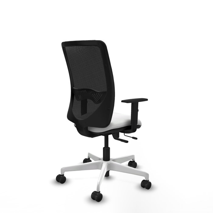 PIQUERAS Y CRESPO Silla de oficina Zulema con mecanismo Sincro/Traslack Blanco y Negro PIQUERAS Y CRESPO Silla de oficina Zulema con mecanismo Sincro/Traslack Blanco y Negro
