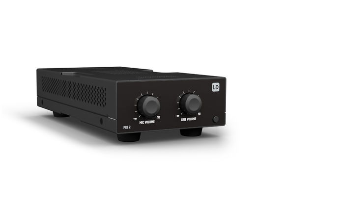 LD Systems LDPRE2 Mezclador de Micrófono y Línea de Dos Canales Negro con Garantía de 5 Años LD Systems LDPRE2 Mezclador de Micrófono y Línea de Dos Canales Negro con Garantía de 5 Años
