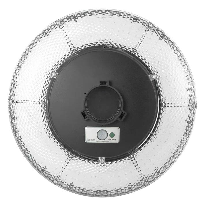 Farola LED Solar 100W con Sensor y Mando a Distancia, Luz Blanca Cálida, IP65