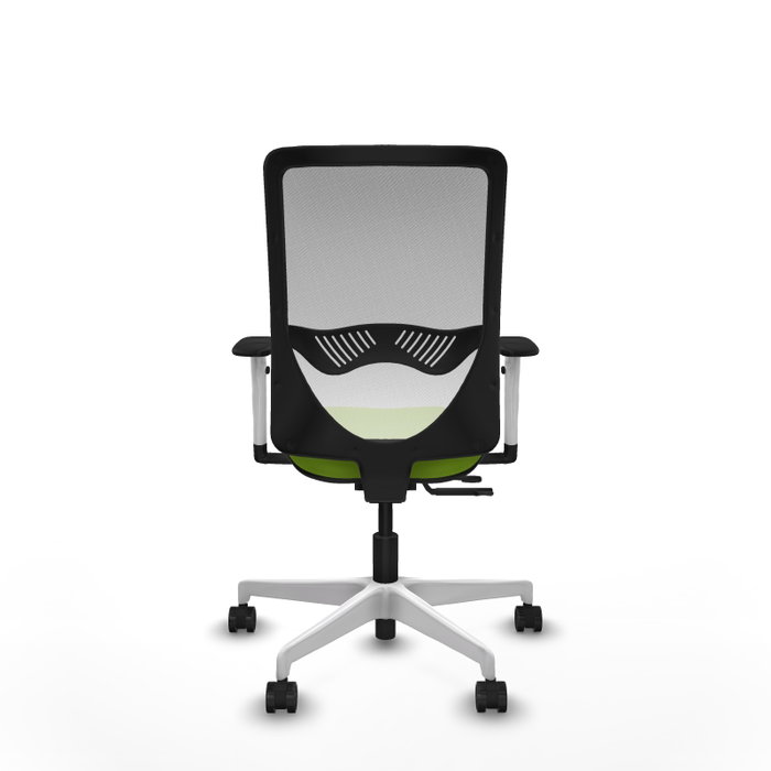 PIQUERAS Y CRESPO Silla de oficina Zulema Sincro/Traslack Pistacho y Blanco PIQUERAS Y CRESPO Silla de oficina Zulema Sincro/Traslack Pistacho y Blanco