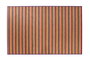 DKD Home Decor Alfombra de Bambú Rayas Multicolor 200x300 cm