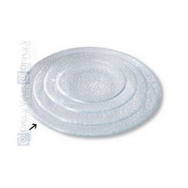 Vajilla Coupe Plato Llano Translucido 32 cm Diametro - Plato P.Coupe (Set de 6)