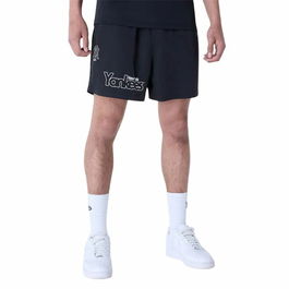 Pantalones Cortos de Baloncesto para Hombre New Era New York Yankees MLB Negro
