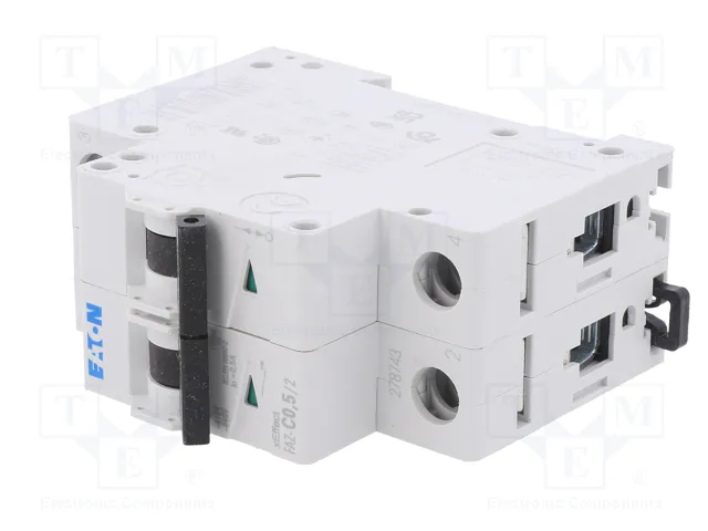 EATON ELECTRIC FAZ-C0.5/2 Interruptor magnetotérmico 0,5A 2 polos