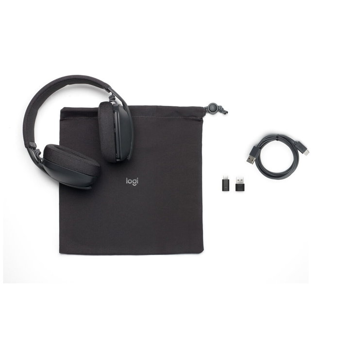 Logitech Zone Vibe Wireless UC - Grafito Logitech Zone Vibe Wireless UC - Grafito