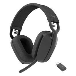 Logitech Zone Vibe Wireless UC Auriculares Inalámbricos Bluetooth UC, USB, Grafito