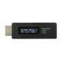 DeLOCK 63327 Probador HDMI con pantalla OLED y conectores HDMI-A y USB Micro-B